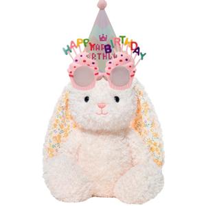 Мягкий и милый кролик супер мягкий зайчик, успокаивающая кукла плюшевая кукла высота 38см Ten Thousand Children's Music