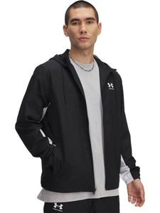 Куртка софтшелл Rival Woven Windbreaker черного цвета Under Armour