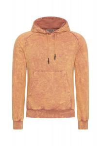 Толстовка с капюшоном стираного дизайна RUSTY NEAL, оранжевый