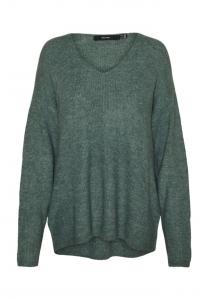 Вязаный свитер с V-образным вырезом Vero Moda, цвет 175629002 balsam