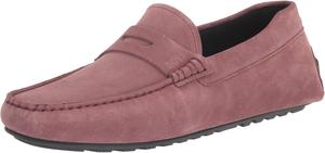 Мужские лоферы BOSS Noel из замши, розовый