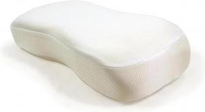 PTAWAA Подушка для сна на боку из пены с эффектом памяти Ecru