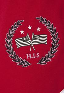 Спортивные штаны H.I.S, красный