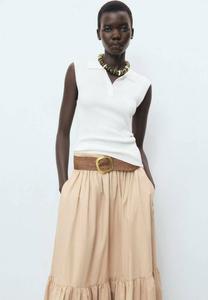 Поло Mango Polo shirt, White