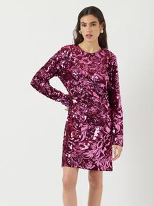 Платье YAS YASROCOCO SEQUIN DRESS, Port Royale/Multi-Coloured