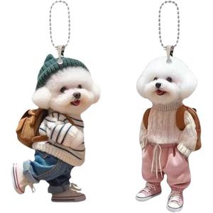 Креативная игрушка Teddy Puppy акриловая подставка высота 4,5 см/7,5 см ROUERXIONG