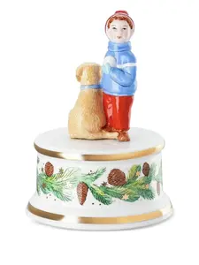 Маленькая музыкальная шкатулка Christmas (12.3 x 9 см) Hutschenreuther, белый