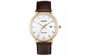 Мужские часы CASIO 39 мм белые