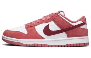 Женские кроссовки для скейтбординга Nike Dunk Low, Белый/Розовый