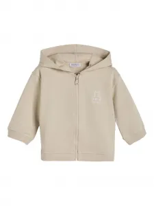 Толстовка Baby Bernie из французского трикотажа Brunello Cucinelli Kids, нейтральный