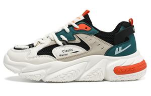 Кроссовки WARRIOR Chunky Sneakers Unisex Low-top, черный