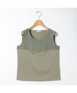 Шелковый атласный топ без рукавов