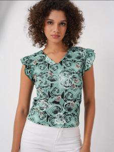 Bigdart Блузка в зеленом цвете