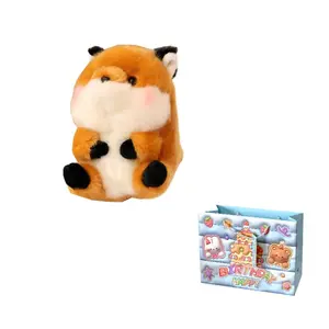 Милые шарообразные плюшевые зверюшки-подвески высотой 13см MORTEN SOLUM