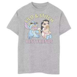 Футболка Disney's Lilo & Stitch с рисунком мороженого для мальчиков 8–20 лет Best Friends Disney