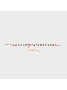 Adeliás Колье унисекс с подвеской - из нержавеющей стали с золотым покрытием