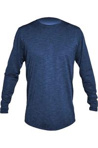 Футболка с длинным рукавом ANETIK Low Pro Tech, цвет navy heathered