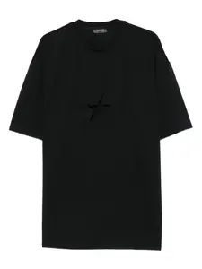 Футболка с вырезами Mugler, черный