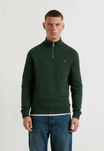 Толстовка jim с застежкой-молнией на четверть длины Farah, Poplar Green