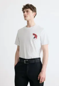 Футболка с принтом dikerd Hugo, Natural