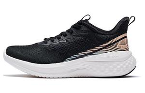 Амортизация, дышащие, легкие низкие кроссовки Women's Obsidian Black 361°, Obsidian черный