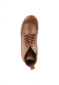 Ботильоны на шнуровке Andrea Conti, Braun