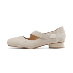 DAPHNE Женские балетки Мэри Джейн абрикосовые, цвет Apricot