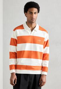 Толстовка Marc O'Polo DENIM POLO BLOCK STRIPE RELAXED, Medium Orange/Multi/Orange