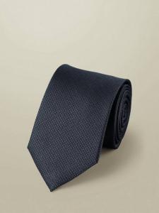 Текстурированный шелковый галстук Charles Tyrwhitt, Airforce Blue