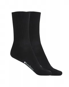 В упаковке 2 пары носков в рубчик Punto Blanco, черный