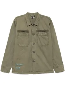 Рубашка с вышитым логотипом Izzue, зеленый