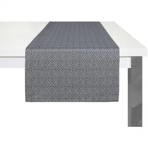 Дорожка на стол Graphic Ventus Adam, темно-синий