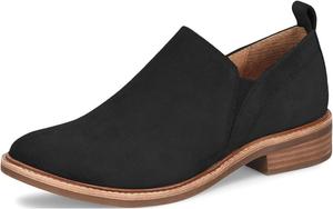 Женские ботильоны FOWT с закругленным носком, удобным плоским каблуком, короткие ботинки, подходящие на каждый сезон, повседневная обувь, размеры 4-16 US, Black