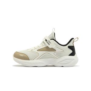 Детские кроссовки с низким верхом, устойчивые к скольжению и износу XTEP, белый/коричневый