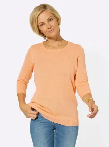 Свитер с рукавом 3/4 Classic Basics "Пуловер", цвет Apricot