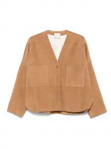 Замшевая куртка Forte Forte, нейтральный