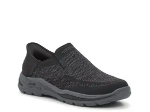 Кроссовки Slip-Ins Arch Fit Motley Atlee Slip-On Sneaker Skechers, черный