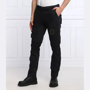 Брюки карго классического кроя с защитой от перегрузки Aeronautica Militare, синий