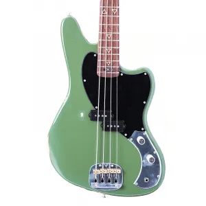 Бас-гитара Valiant Guitars Jupiter, оливковый цвет, эффект потертости