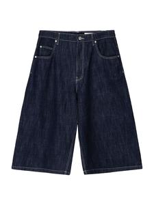 Мешковатые джинсы Bershka, темно-синий