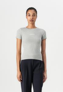 Базовая футболка EMBRO SLIM Guess Jeans, светло-серый