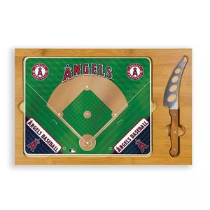 Picnic Time Los Angeles Angels Набор сервировочных досок со стеклянной столешницей