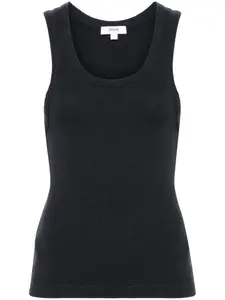 Топ Poppy в рубчик AGOLDE, черный