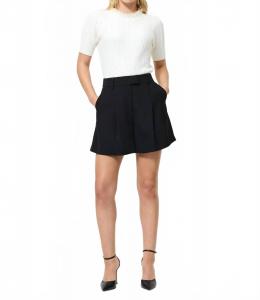 Брючные шорты Harry Suiting черного цвета French Connection, черный