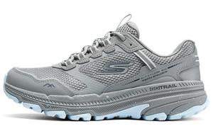 Прочные дышащие кроссовки с низким верхом для женщин, серые Skechers, Gray