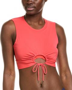 Robin Piccone Майка Aubrey, розовый