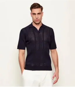 Поло Силус regular fit Van Laack, темно-синий