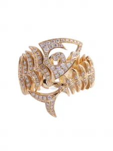 Бриллиантовое кольцо Peixe из 18-каратного золота Stephen Webster, золотой