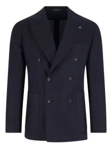 Двубортный пиджак TAGLIATORE, синий