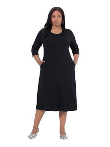 Ulla Popken Черное платье